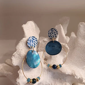 Boucles d'oreilles Coraïl
