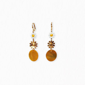 Boucles d'oreilles Pâquerette 🔆