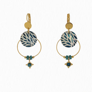 Boucles d'oreilles Atol