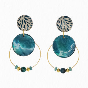 Boucles d'oreilles Coraïl