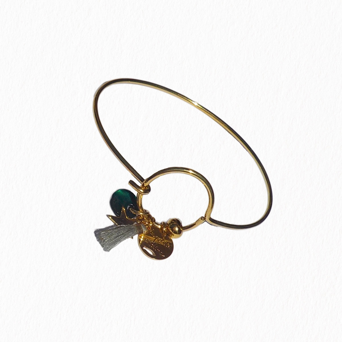 Bracelet jonc pampilles