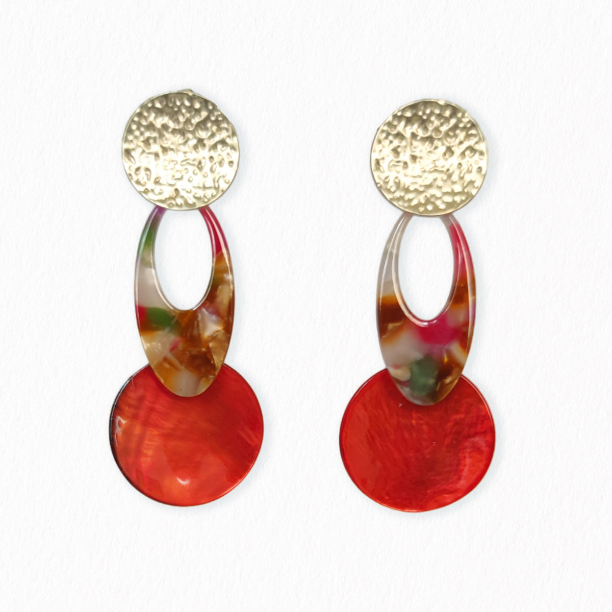 Boucles d'oreilles Samba