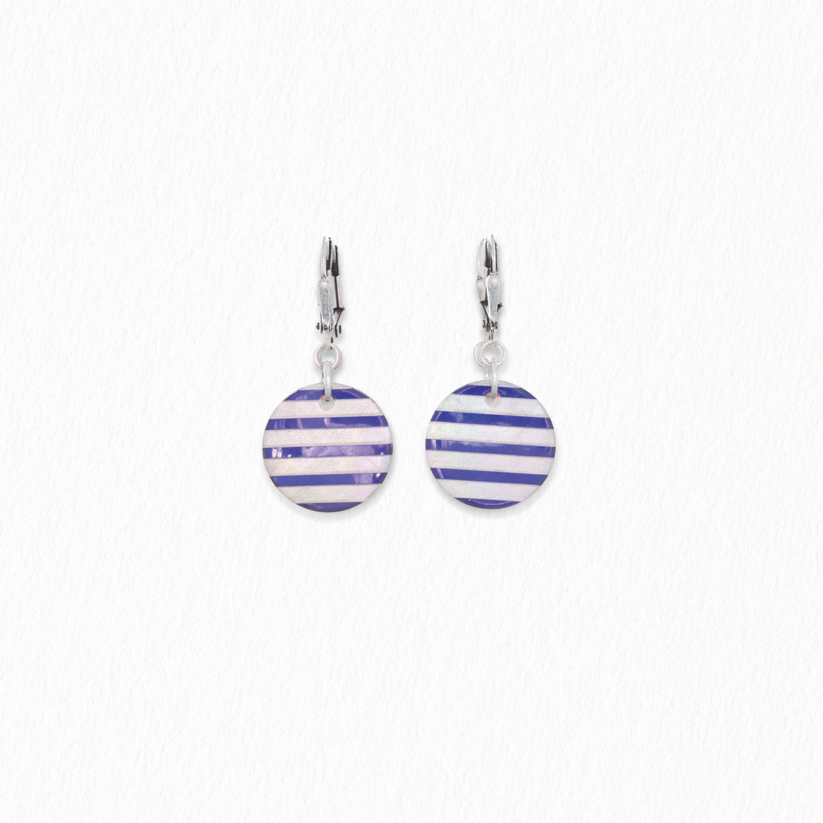 Boucles d'oreilles Marinière