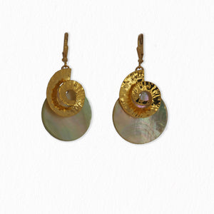 Boucles d'oreilles Volute