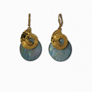 Boucles d'oreilles Volute