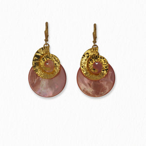 Boucles d'oreilles Volute