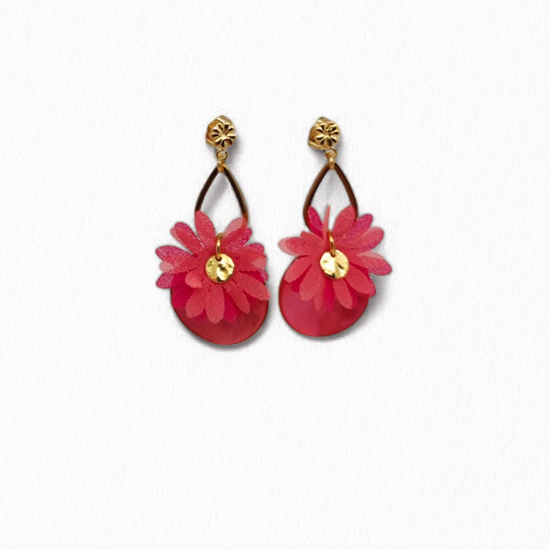 Boucles d'oreilles Pimprenelle