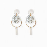 Boucles d'oreilles nacres Flora