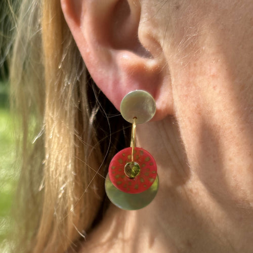 Boucles d'oreilles Nacre Florie