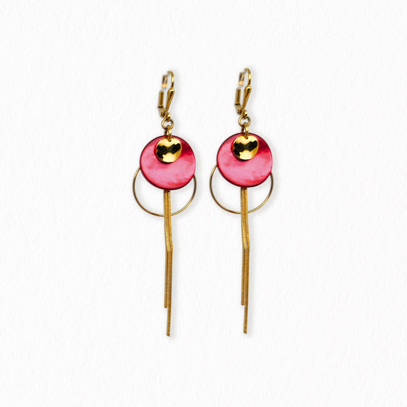 Boucles d'oreilles Dormeuses Lou