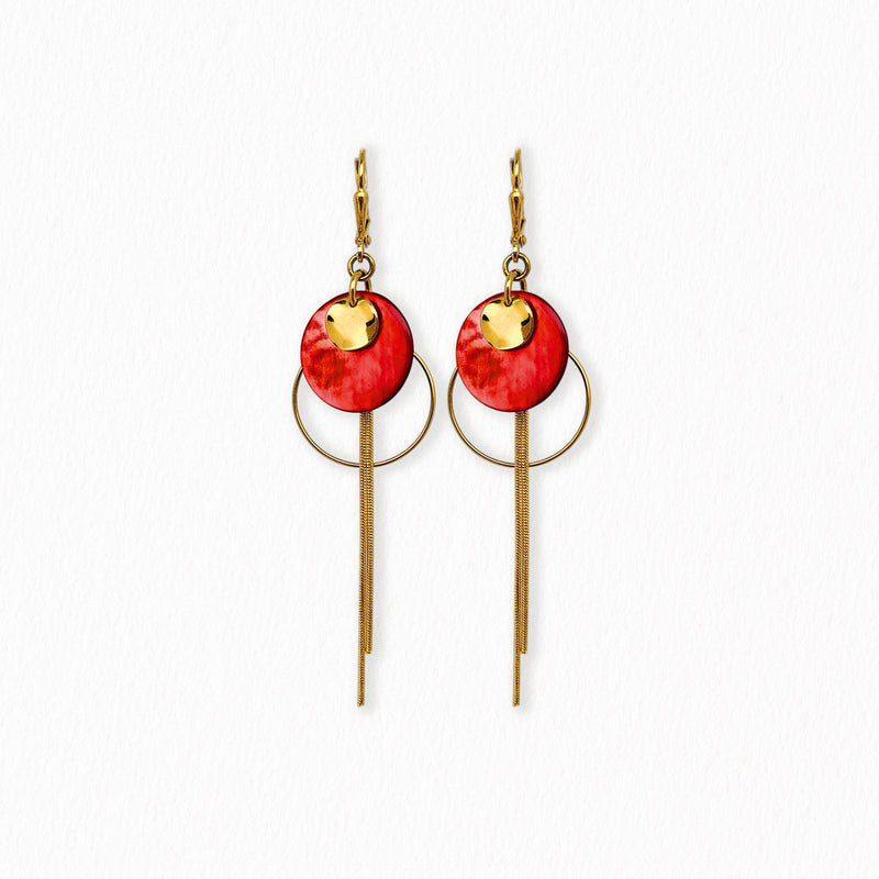Boucles d'oreilles Dormeuses Lou