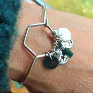 Bracelet jonc pampilles 2