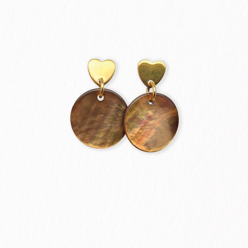 Boucles d'oreilles Coeur