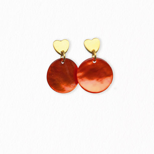 Boucles d'oreilles Coeur