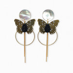Boucles d'oreilles Papillon