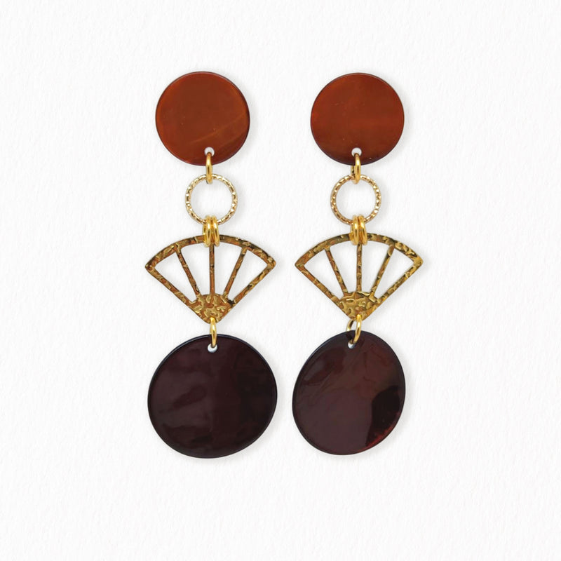 Boucles d'oreilles Solène