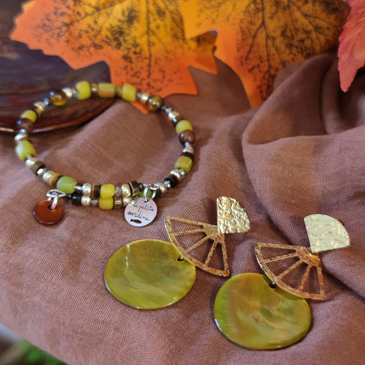 Boucles d'oreilles Soléane