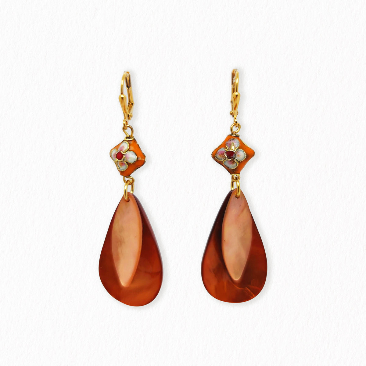 Boucles d'oreilles Zinnia