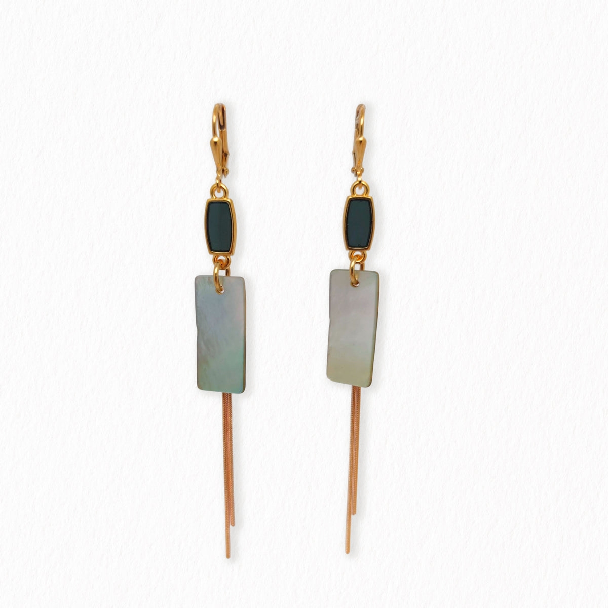 Boucles d'oreilles Siloé dormeuse