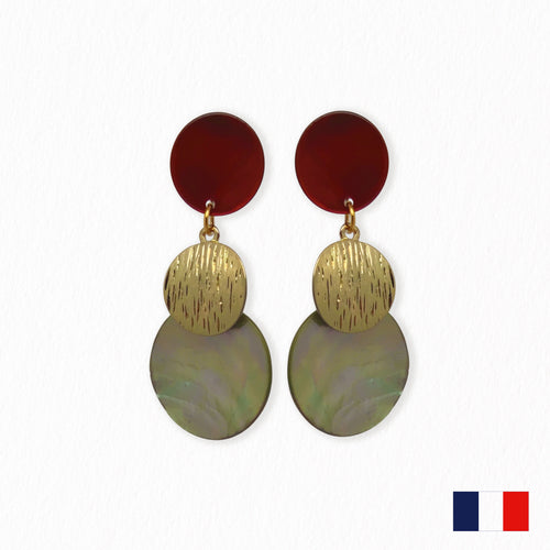 Boucles d'oreilles Dorine