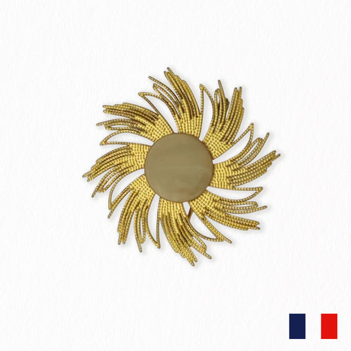 Broche en nacre Tourbillon