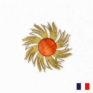 Broche en nacre Tourbillon