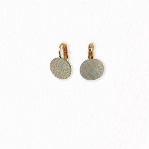 Boucles d'oreilles dormeuses Dentelle