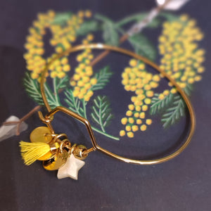 Bracelet jonc pampilles 2