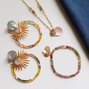 Boucles d'oreilles Canna