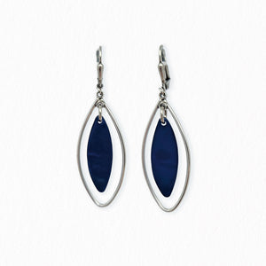Boucles d'oreilles nacres Géométriques