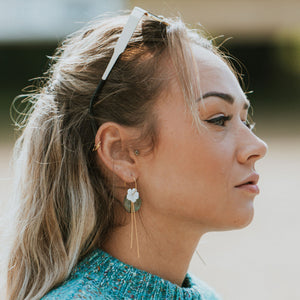 Boucles Fleur de nacre