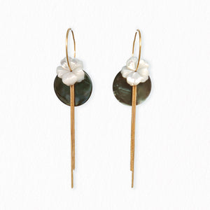 Boucles Fleur de nacre
