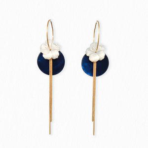 Boucles Fleur de nacre