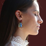 Boucles d'oreilles nacres Augustine