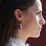 Boucles d'oreilles nacres Augustine