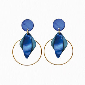 Boucles d'oreilles nacres Camael