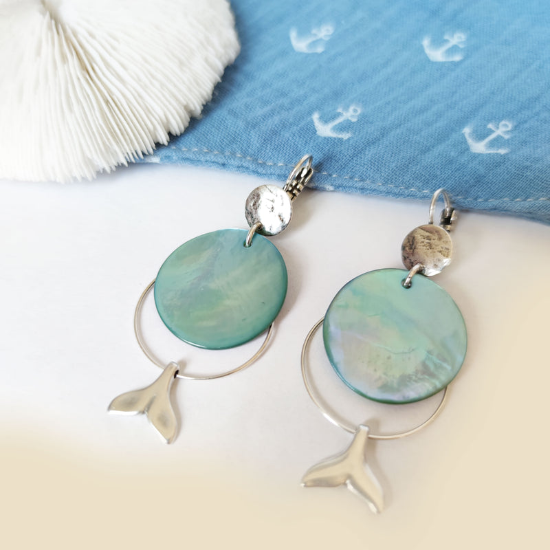 Boucles d'oreilles Beluga