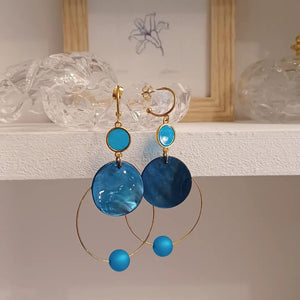 Boucles d'oreilles Atoll