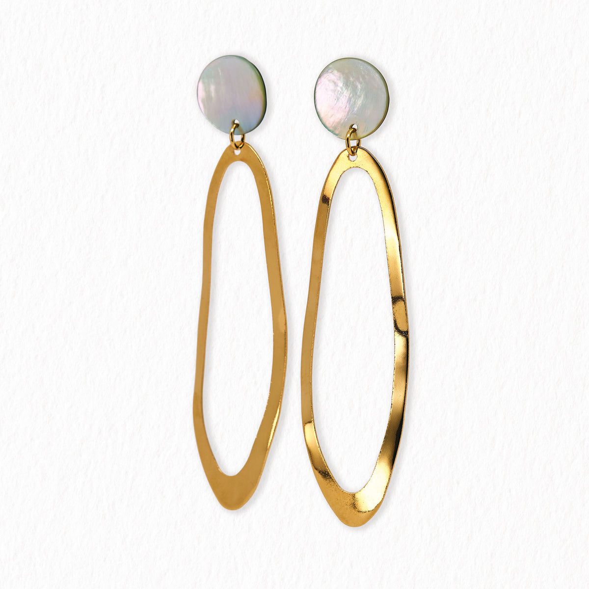 Boucles d'oreilles Les Ovales