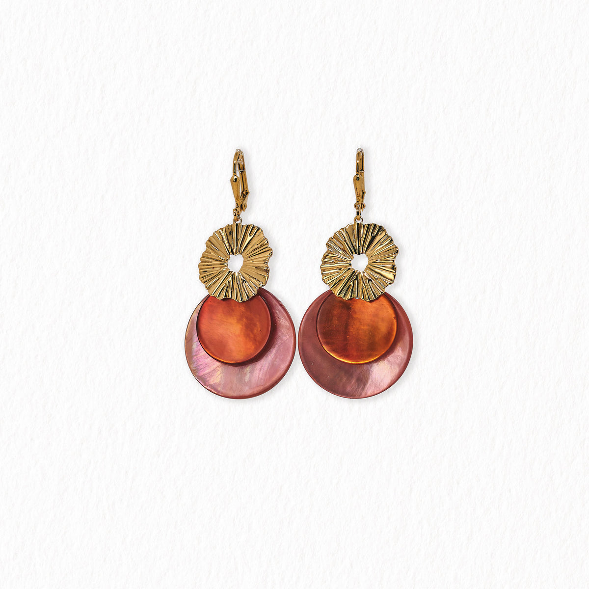 Boucles d'oreilles Soleil
