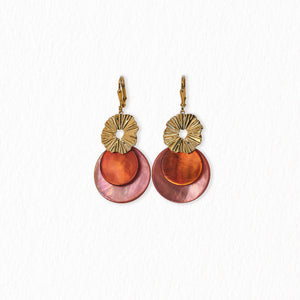 Boucles d'oreilles Soleil