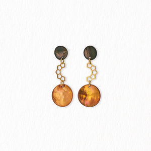 Boucles d'oreilles Face à face