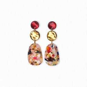 Boucles d'oreilles Patchwork