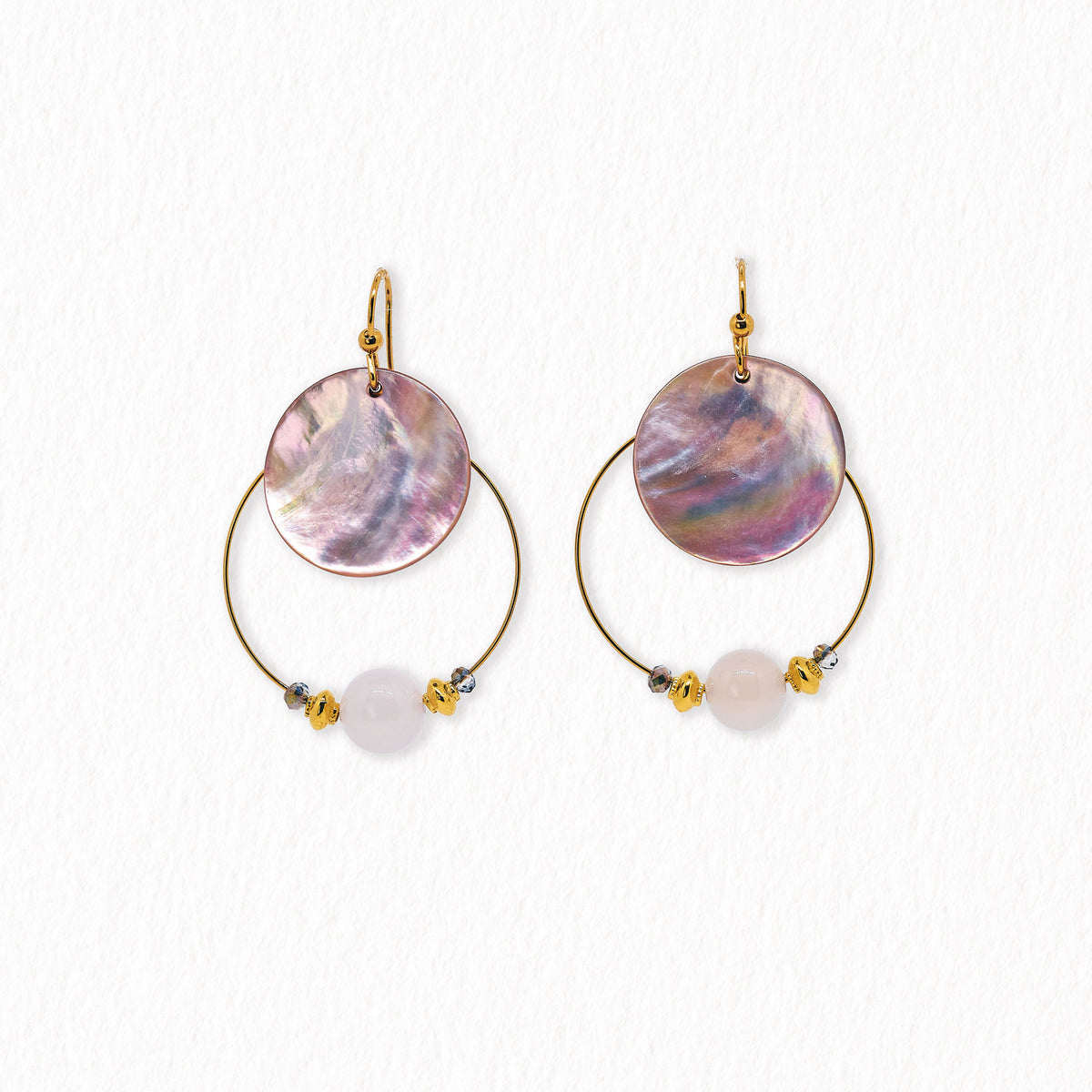 Boucles d'oreilles Agate