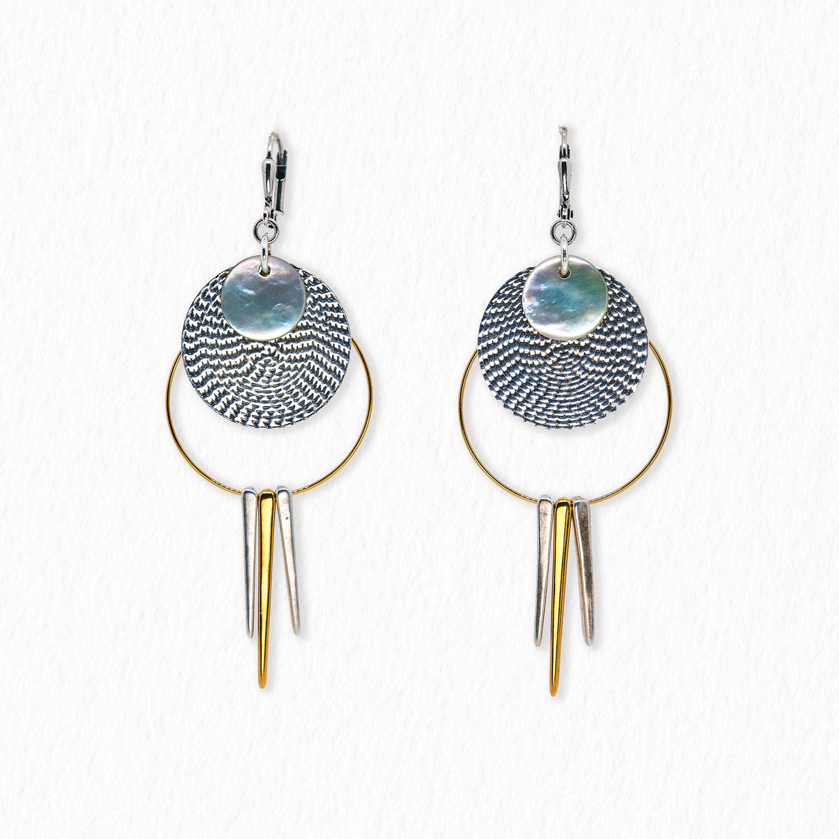 Boucles d'oreilles Rock