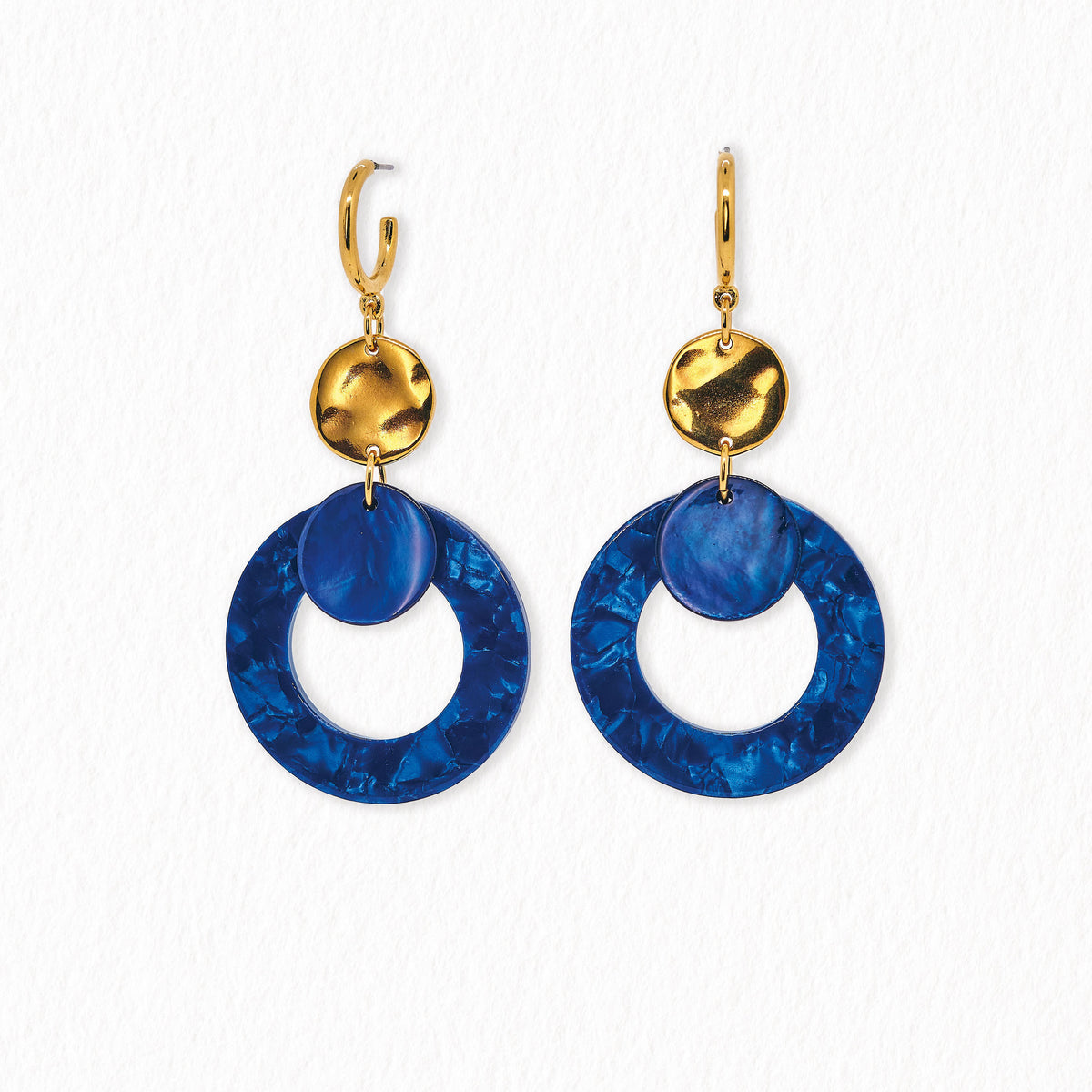 Boucles d'oreilles longues Isaure