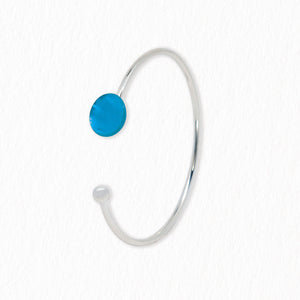 Bracelet jonc nacre