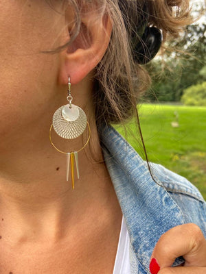 Boucles d'oreilles Rock