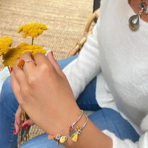 Bracelet La Petite Sardine en nacre et argent